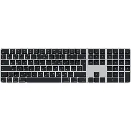Клавіатура Apple Magic Keyboard with Touch ID Bluetooth/USB UA Black (MXK83UA/A)