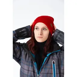 Водонепроникна шапка DexShell DH30509 onesize (56-58 см) червоний (DH30509RED) - мініатюра 2