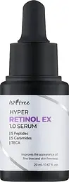 Антивікова сироватка з ретинолом 20 мл Isntree Hyper Retinol EX 1.0 Serum - мініатюра 1