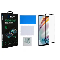 Скло захисне BeCover Motorola Moto G60 / G60s Black (706899) - мініатюра 2