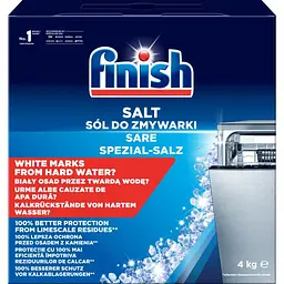 Сіль для посудомийних машин Finish 4 кг (8594002687397)
