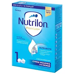 Дитяча суміш Nutrilon Premium + 1 молочна 200 г (5900852047152)