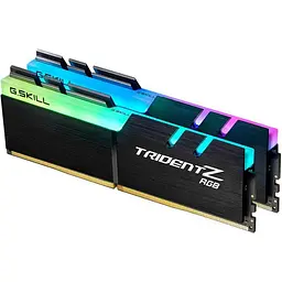 Пам'ять для настільних комп'ютерів G.Skill 64 GB (2x32GB) DDR4 3600 MHz Trident Z RGB (F4-3600C18D-64GTZR) - мініатюра 5
