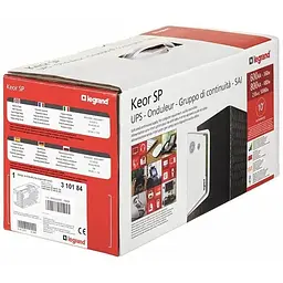 Джерело безперебійного живлення Legrand Keor SP 600ВА/360Вт, 4хС13 - мініатюра 3
