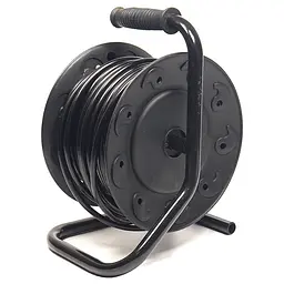 Мережевий фільтр PowerPlant JY-2002/25 на 4 розетки чорно-жовтий 25 м (PPRA10M250S4) - мініатюра 3