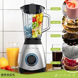 Блендер BROCK BL 1502 SS стаціонарний 500Вт - мініатюра 8