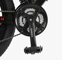 Велосипед Спортивний 24" MN-24255 Corso "MAGNUM", рама магнієва 11'', обладнання Shimano 21 швидкість, зібраний на 75% (6800077242556) - мініатюра 7