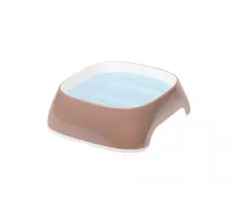 Миска для собак та котів Ferplast Glam Extra Small пластикова сіра 13x12x3.5 см 200 мл 71208021 - мініатюра 2