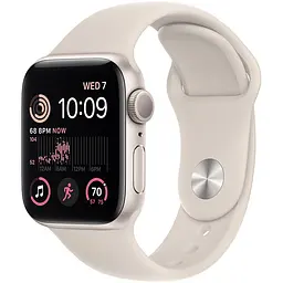 Смарт-годинник Apple Watch SE GPS Gen.2, 40 mm Starlight Sport Band (Grade Q) Seller Refurbished