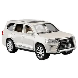 Колекційна металева модель позашляховика АвтоЕксперт Lexus LX570 з інерцією, світлом та звуком 1:24
