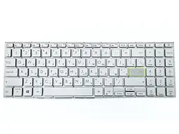 Клавіатура для ASUS X521, X521EA, X521EQ, X521FA, X521FL, X521JQ, X521UA, S533, S533E, S533F (RU Silver) Оригінал - мініатюра 3