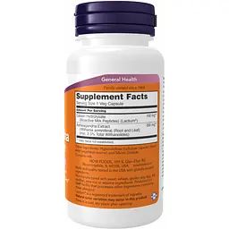 Ашваганда Now Foods Ashwagandha Stress Relief 60 капсул - мініатюра 2