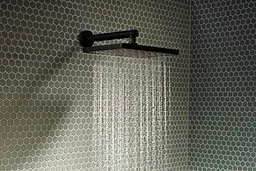 Верхній душ Hansgrohe Activera Q 290x180 1jet EcoSmart matt black 28738670 - мініатюра 4