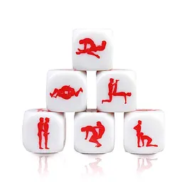 Гральний кубик для сексу Secret Play Gay Kamasutra, 1 шт (білий)
