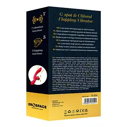 Вібратор Erospace Sweet Play G-Spot & Clitoral Flapping Vibrator A16 - мініатюра 3