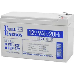 Акумулятор Full Energy GEL 12V (12V/9Ah/108Wh) (FEL-129) [151225]