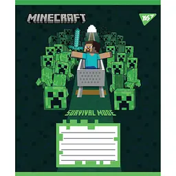 Набір зошитів Yes Minecraft Walls А5, 24 аркуші 20 шт. (767568) - мініатюра 5