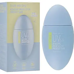 Уцінка. Сонцезахисний крем для обличчя з азуленом Neogen Sur.Medic Azulene Mild 5.5 UV Protect Sun Cream SPF50+ PA++++ 50 мл 
