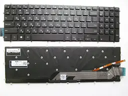 Клавіатура для ноутбуків Dell Inspiron 15-3579, 5567, 7566, Vostro 5568 з підсвічуванням RU/US
