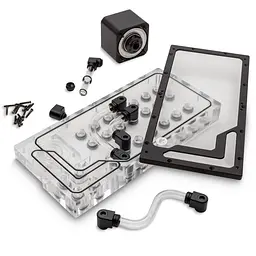 Резервуар для СРО Ekwb EK-QuantumX Loophole Distroplate D5 PWM - Black (3831109908440) (3831109908440) - мініатюра 8