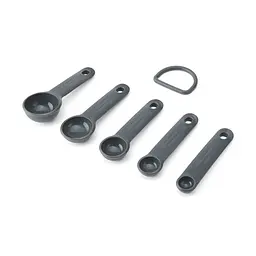 Набор мерных ложек KitchenAid Coreline KQG057OHCGG 5 шт серый - мініатюра 6