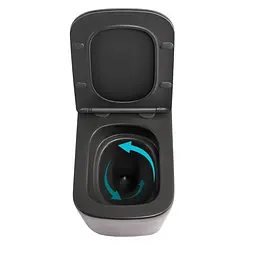 Унітаз підвісний Qtap Tern Ultra Quiet, з сидінням Slim Duroplast/ Soft-close/ Quick relase QT17332303ASAN - мініатюра 5