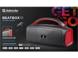 Портативна колонка Defender Beatbox 18 Black (65218) - мініатюра 4