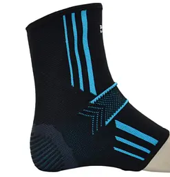 Бандажі на гомілкостоп Power System PS-6022 Ankle Support Evo Black/Blue XL (пара) (PS_6022_XL_Black/Blue) - мініатюра 4