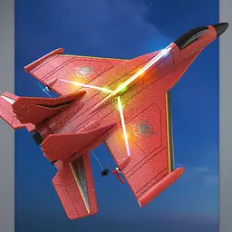 Літак на радіокеруванні SCHE HW37 New Foam Red - мініатюра 4