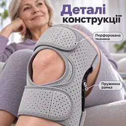 Ортопедичний наколінник-стабілізатор для ходьби та підйому сходами - мініатюра 3