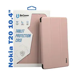 Чохол-книжка BeCover Smart для Nokia T20 10.4 Розово-золотистий (708052)