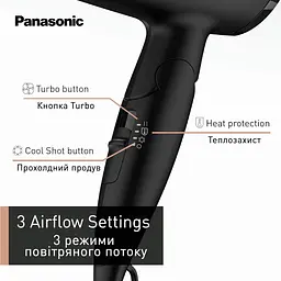 Фен дорожній Panasonic EH-ND65-K865 OPENBOX - мініатюра 2