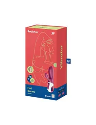 Смарт вібратор-кролик із підігрівом Satisfyer Hot Bunny - мініатюра 4