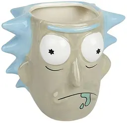Кружка 3D GB Eye керамічна Rick and Morty Рік та Морті Mug RM 002 - мініатюра 2