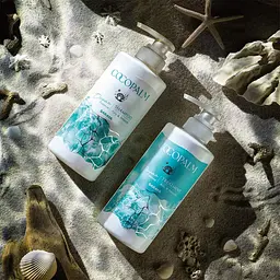 Шампунь для оздоровлення волосся та шкіри голови Ocean Essence Cocopalm 450 мл - мініатюра 3