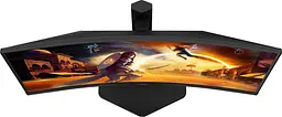 Монітор 27" AOC iтор C27G4ZXU Curved FHD VA 280Hz (C27G4ZXU) - мініатюра 3