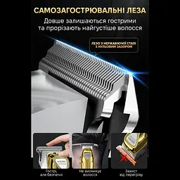 Машинка для стрижки волосся Enchen Sharp 5 SeXiaomi-Professional Gold - мініатюра 5
