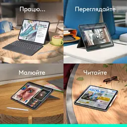 Чохол до планшета Logitech Combo Touch for iPad Pro 13-inch (M4) GRAPHITE - US (L920-012833) - мініатюра 11