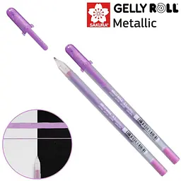 Ручка гелева Sakura Metallic Рожевий - мініатюра 2