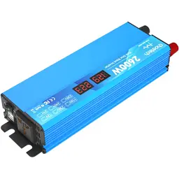 Автомобільний інвертор Choetech 12/220V 1300Вт, чиста синусоїда (CJ2600Q-V2) - мініатюра 4