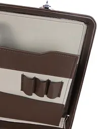 Кейс дипломат із екошкіри зі збільшенням обсягу Portfolio S1645432 Коричневий - мініатюра 9
