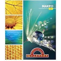 Щоденник учнівський Аркуш Найрозумніший 2022 М/ОБКЛ/1В2189/Макро краплина (2000989149163)(SC)