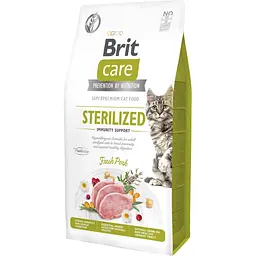 Сухий корм для стерилізованих котів Brit Care Sterilized зі свининою 2 кг