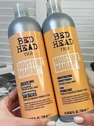 Безсульфатний шампунь та кондиціонер TIGI Bed Head Moisture Maniac Shampoo по 750 мл