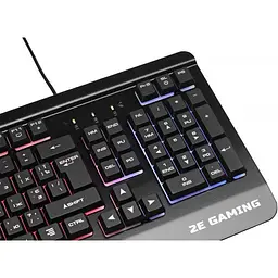 Клавіатура дротова 2E Gaming KG320 LED USB Black Ukr - мініатюра 6