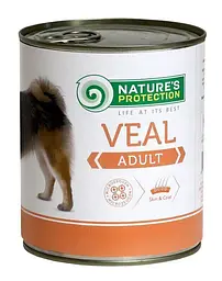 Вологий корм для дорослих собак з телятиною Nature's Protection Adult Veal 400 г