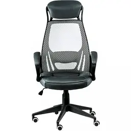 Крісло для персоналу Special4You Briz black/grey (E4909) - мініатюра 2