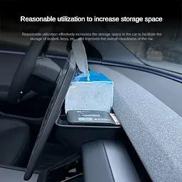 Організатор Центральної Консолі для Tesla Model Y Model 3 (За Десплеєм) - мініатюра 7