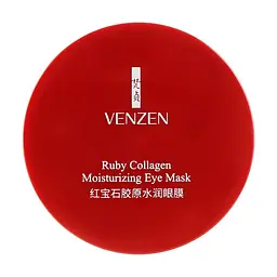 Гідрогелеві патчі Venzen для очей з екстрактом бурих водоростей Ruby Collagen Hydrating Eye Mask