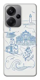 TPU чохол Demsky Southern pearl для Xiaomi Redmi Note 13 Pro+